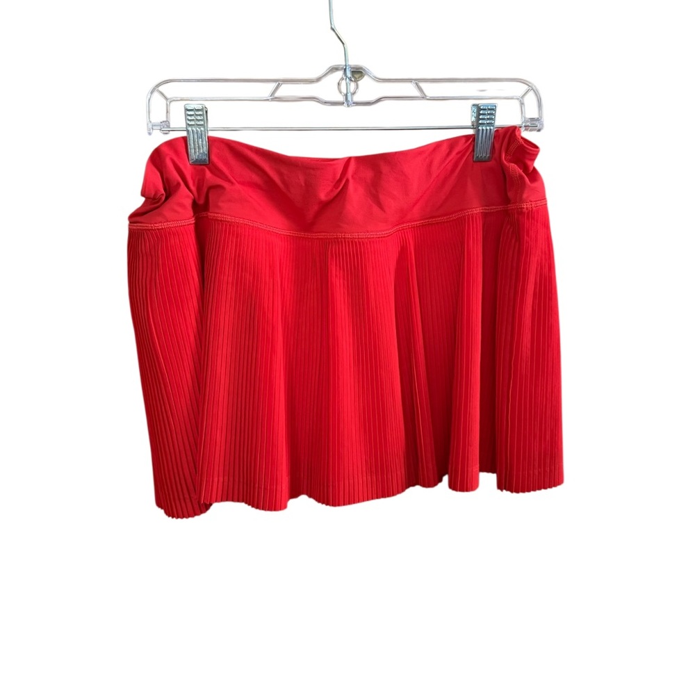 Lululemon Athletica Red Tennis Skirt